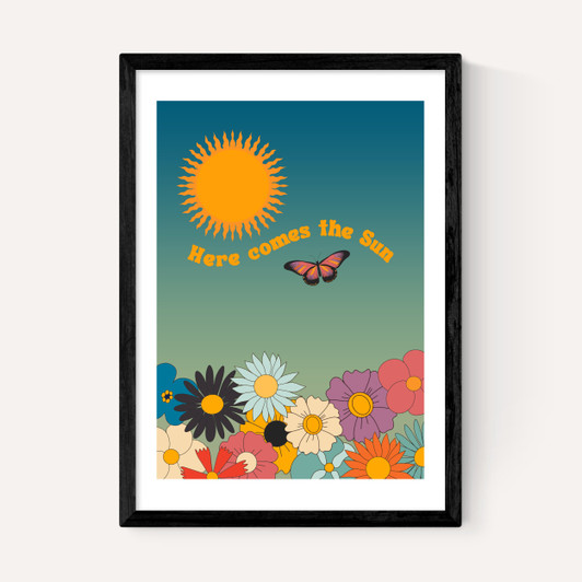 Retro Here Comes The Sun