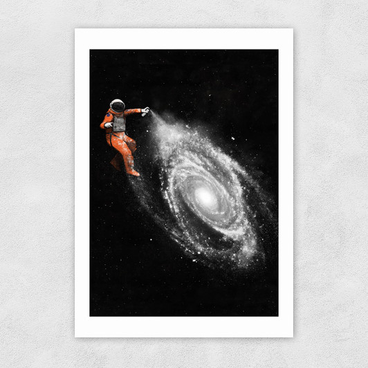Space Art Unframed Print