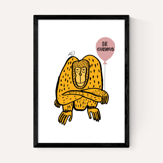 Be Curious Monkey