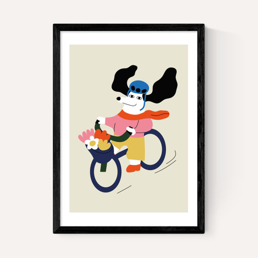 Cycling Dog Bicycle