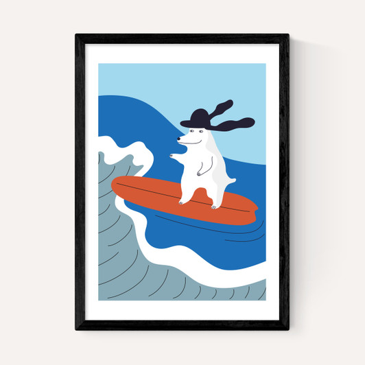 Surfing Dog Watersports