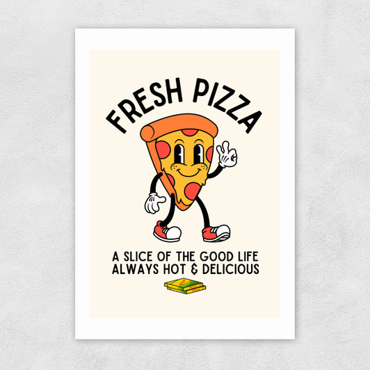 Fresh Pizza Unframed Print