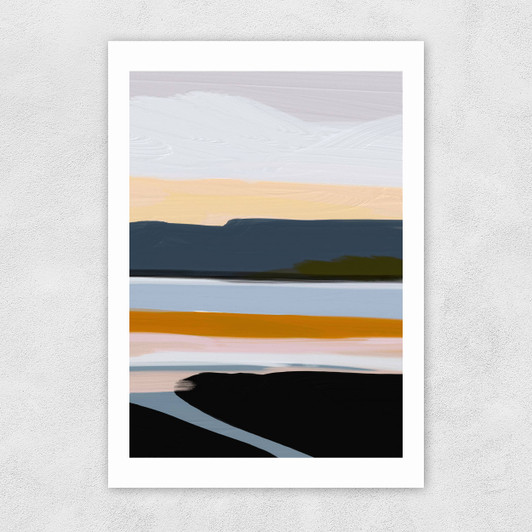 Peaceful Calm of Evening III Unframed Print