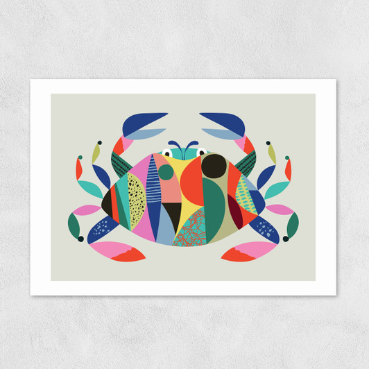 Crab Unframed Print