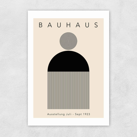 Black Minimal Bauhaus