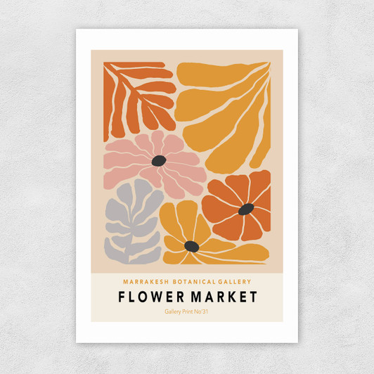 Flower Market Marrakesh