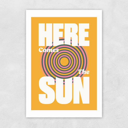 Sun Unframed Print