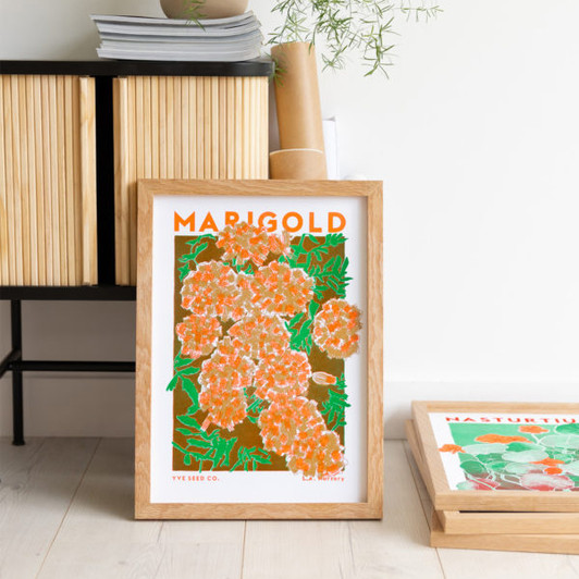 Marigold Unframed Print