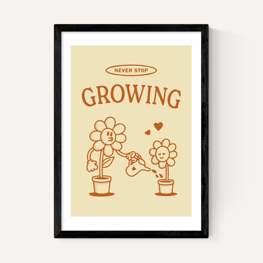 Never Stop Growing