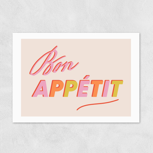 Bon Appetit by Studio Eleni Unframed Print