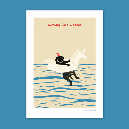 Living The Dream Unframed Print