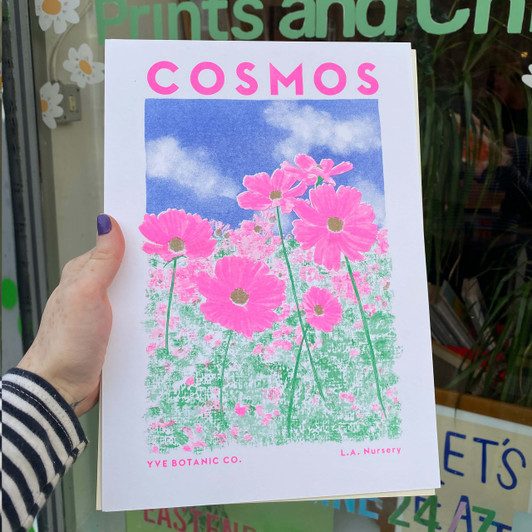 Cosmos by Eve Print Studio Unframed Print