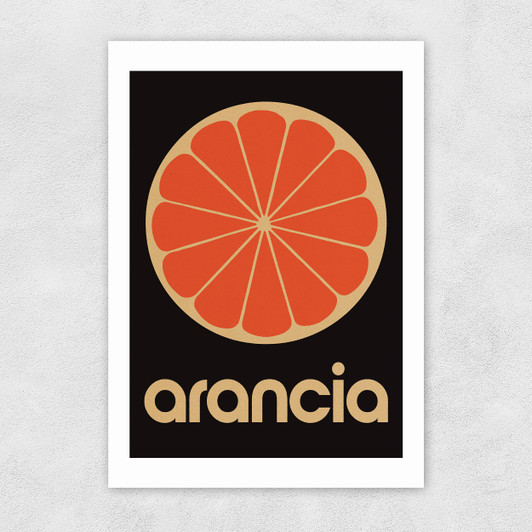 Orange by Limbo and Ginger Unframed Print