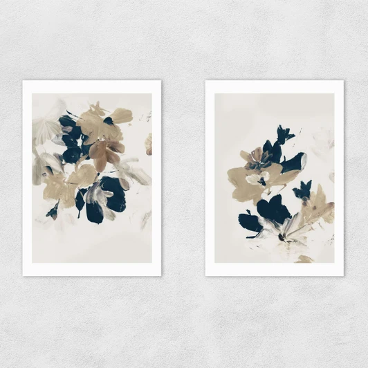 Summer View Twin Set by Dan Hobday Framed Art Print Unframed Print