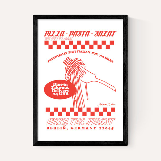 Pizza Pasta Salat