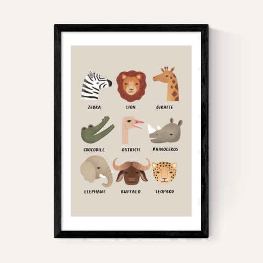 Animal Safari In Stone