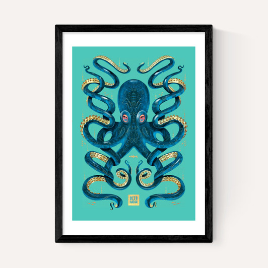 Octopus (Blue)