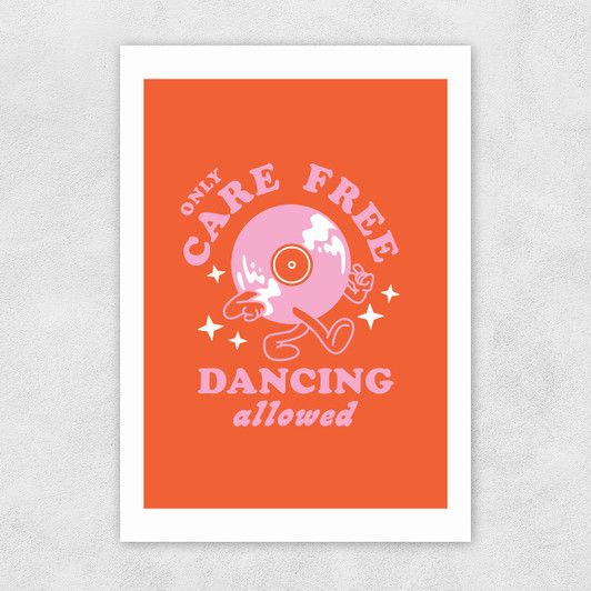 Care Free Unframed Print