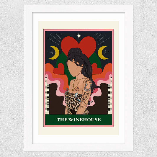 The Winehouse Wide White Frame