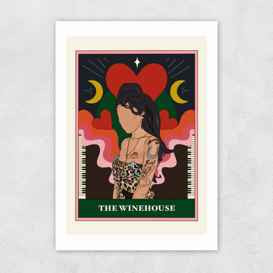 The Winehouse Unframed Print