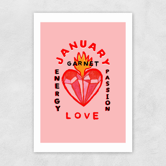 Garnet Unframed Print