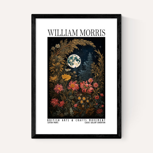 William Morris Moon Flowers