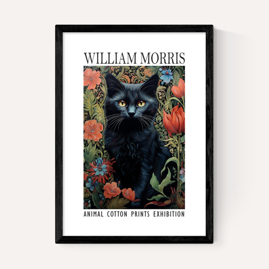 William Morris Black Cat