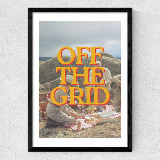 Off The Grid Wyoming Medium Black Frame