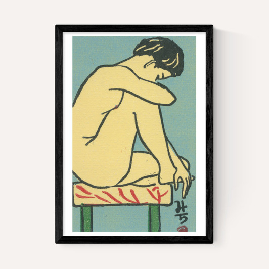 Contemplative Nude Matchbox