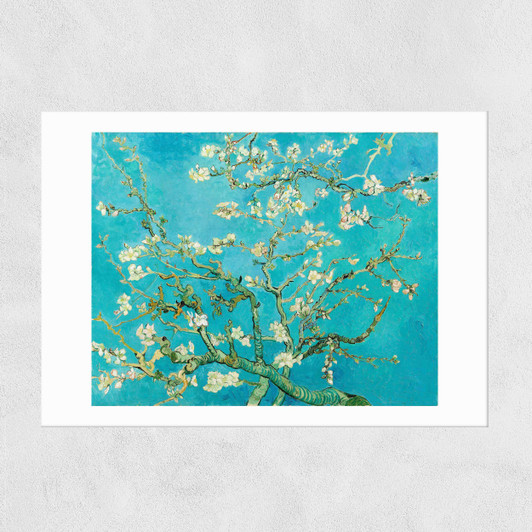 Almond Blossom by Vincent Van Gogh Unframed Print