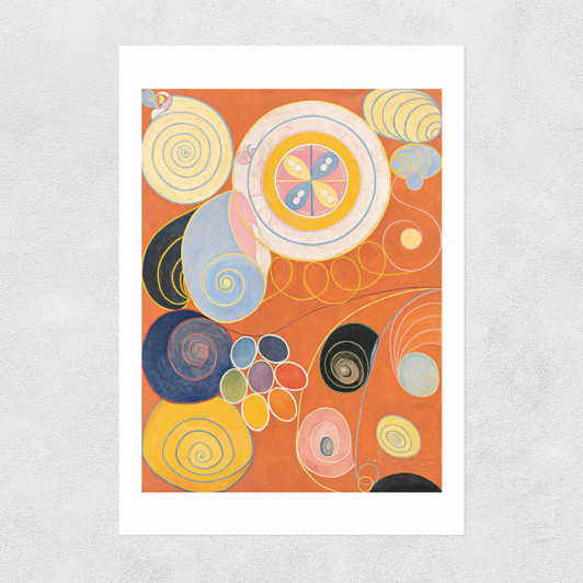 De Tio Storsta II by Hilma af Klint Unframed Print