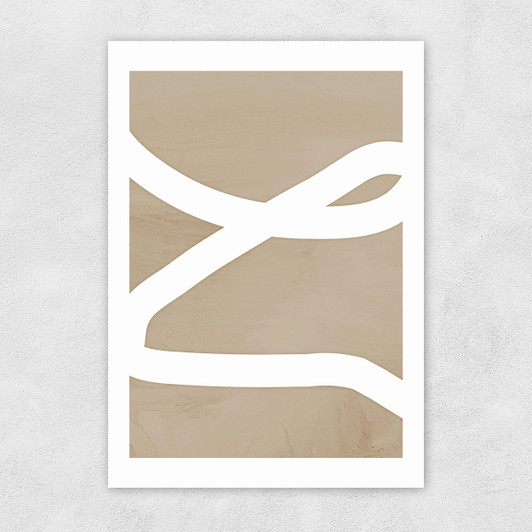 Lines Unframed Print