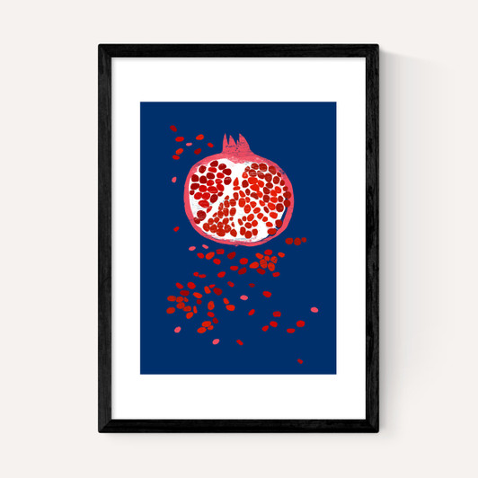 Indigo Pomegranate