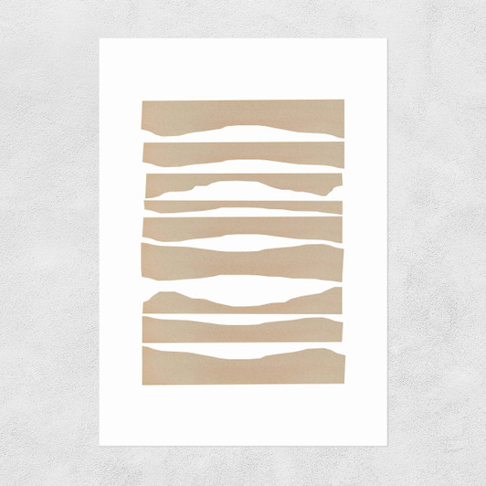 Waves by Anna Mainz Unframed Print
