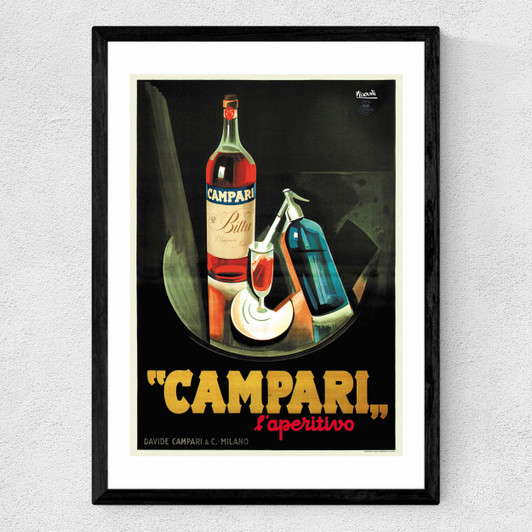 Campari Medium Black Frame