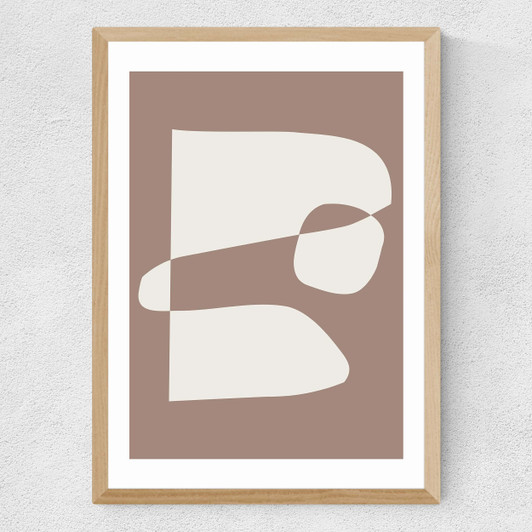 Silhouette brown Medium Oak Frame