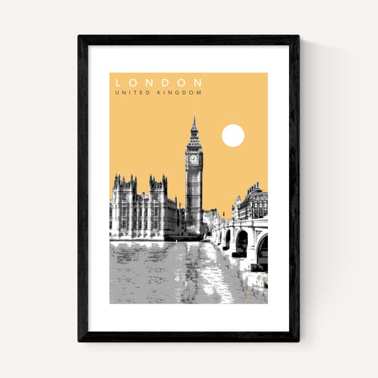 London Cityscape by Becks Norf Design