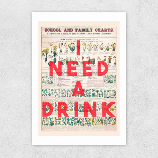 I Need A Drink by The 13 Prints