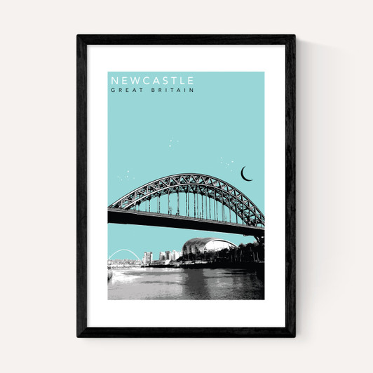 Newcastle Quayside Cityscape