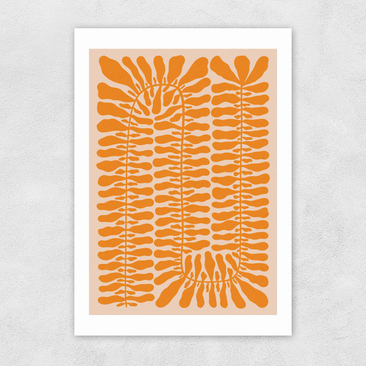 One Hundred Leaved Plant X Unframed Print