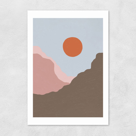 Acrylic Landscape I Unframed Print