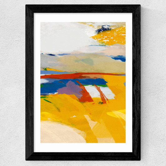 Summer II Wide Black Frame