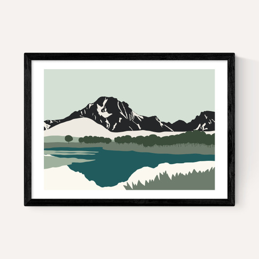 Tetons Mount Moran