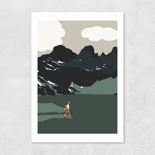 Alpine Tarn Hiker