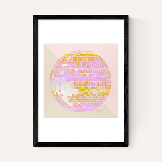 Peach DiscoBall