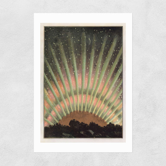 New Aurora Sunset Unframed Print