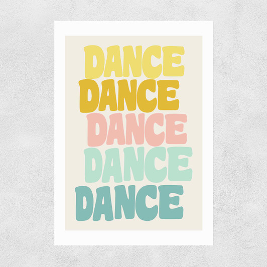 Dance by apricot+birch Unframed Print