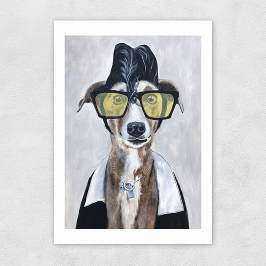 Greyhound Rock Unframed Print