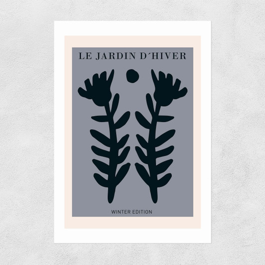 Le Jardin d'Hiver Blue