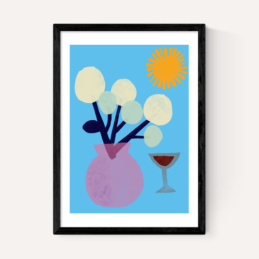 Vase and Wine Glass